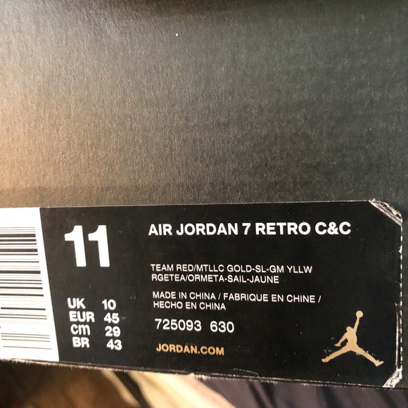 Jordan 7s - Picture 3 of 6